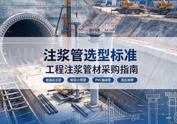 利津注浆管选型标准